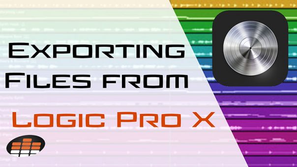 how to save logic pro x project as mp3