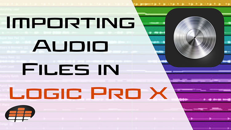 Importing Audio Files in Logic Pro X-1