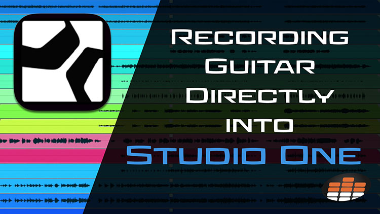 Recording Guitar Directly into Studio One-1