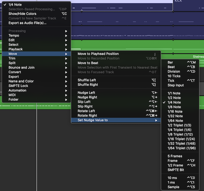 How To Nudge Tracks in Logic Pro X (& What Does It Do?)
