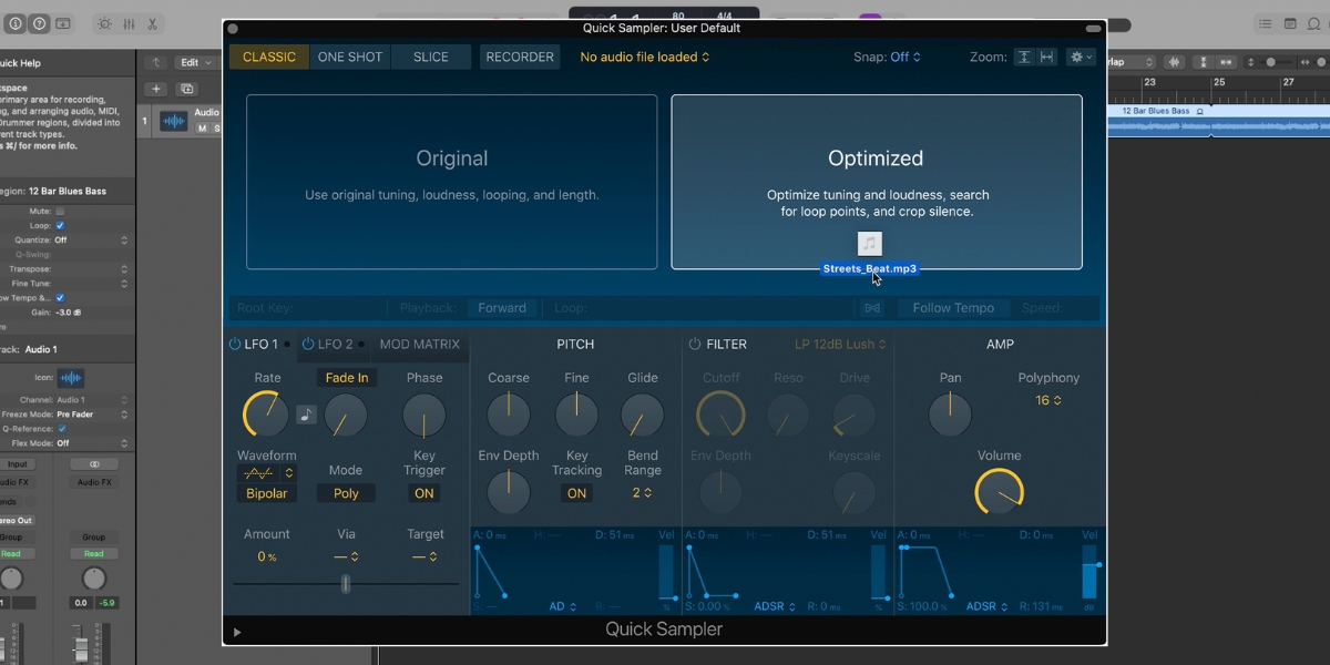 How To Sample In Logic Pro X: "Quick Sampler"