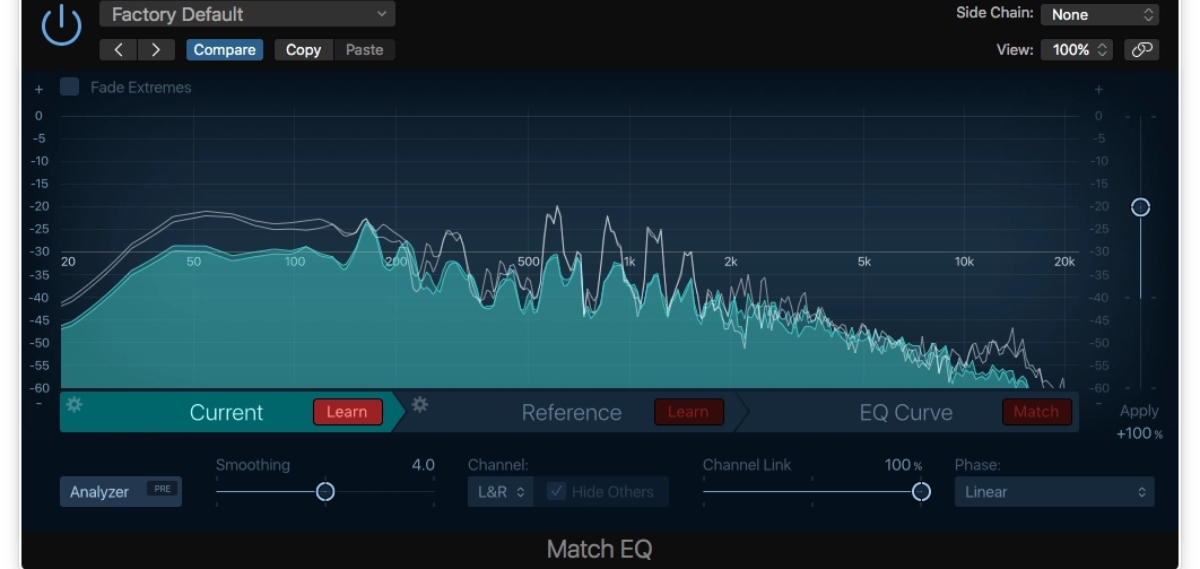 Mastering In Logic Pro X: Utilize Logic’s “Match EQ” Tool