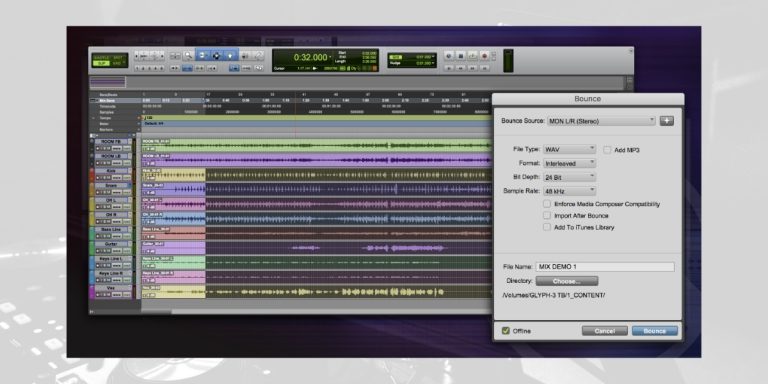 How To Bounce Stems In Pro Tools Pro Mix Academy