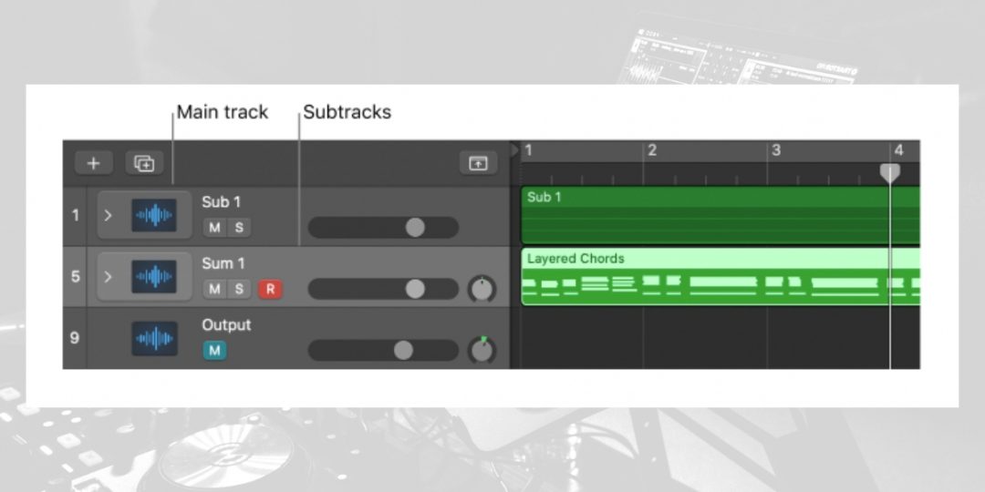 Logic Pro X Summing Stack