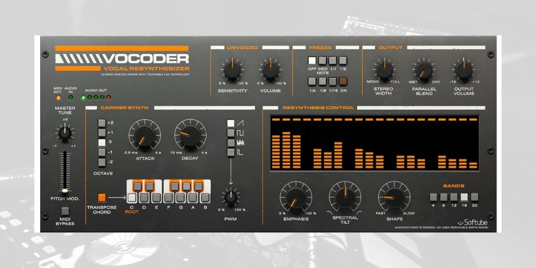 UAD Softube Vocoder