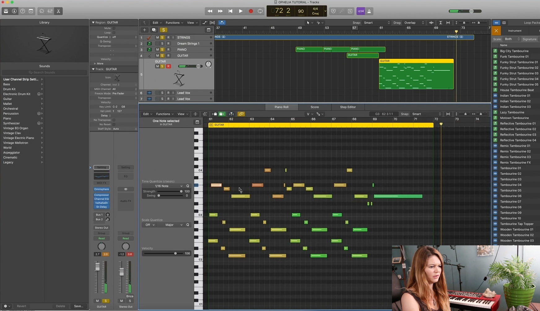 Song arrangement mimi page Song arrangement mimi page