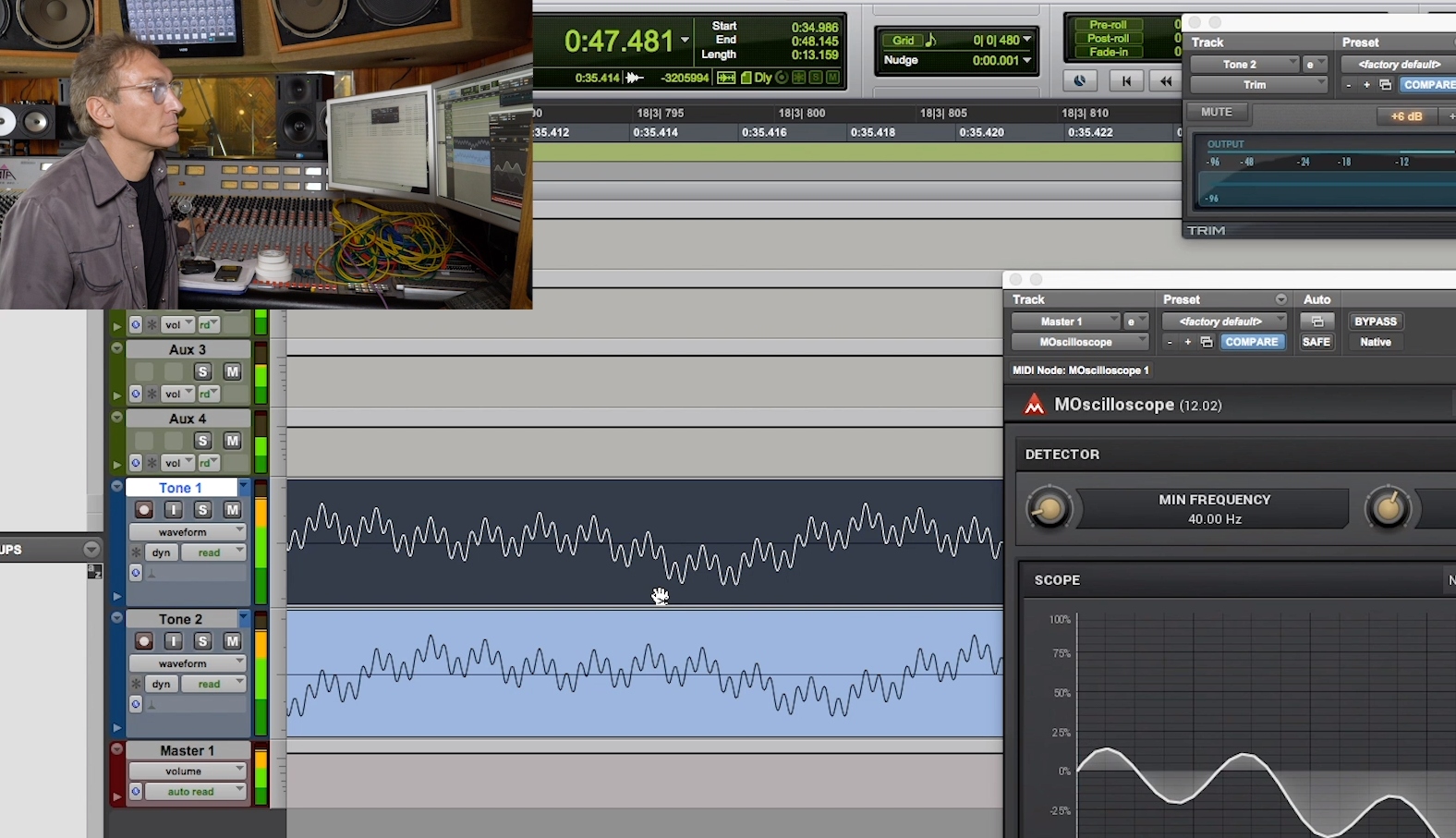 Understand phase drum recording Understand phase drum recording