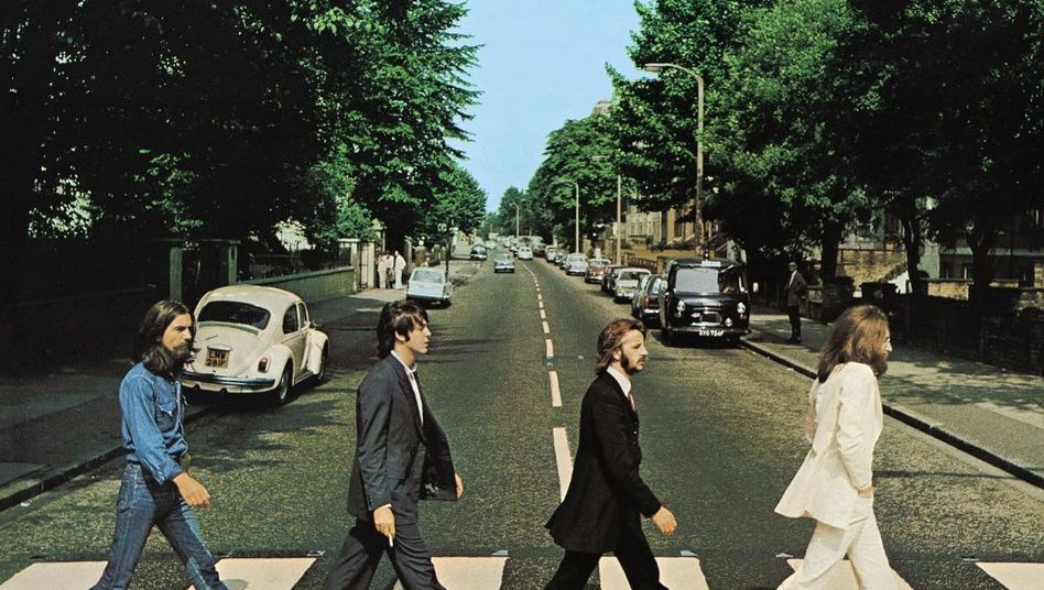 The Beatles Abbey Road Album Cover The Beatles Abbey Road Album Cover