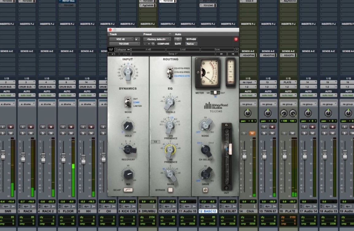 the beatles plugin mixing