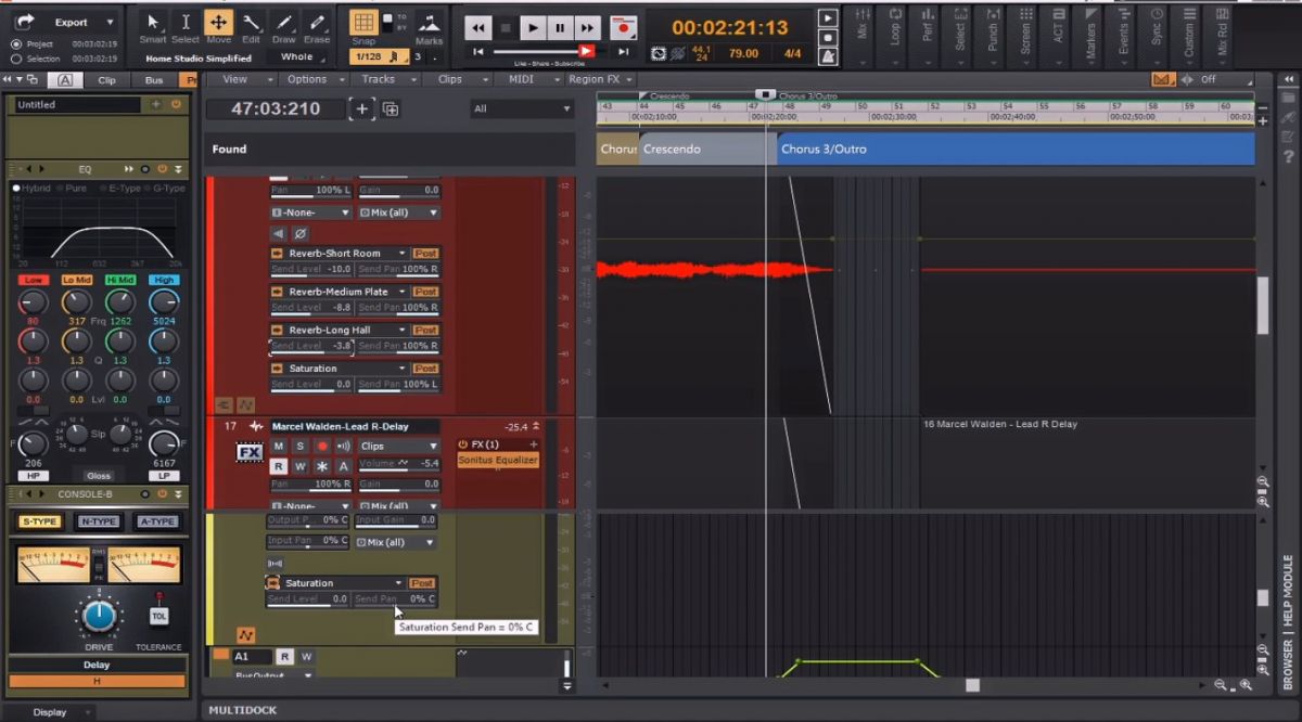 using ux2 with cakewalk by bandlab