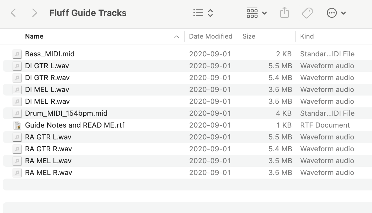 Midi Guide Tracks