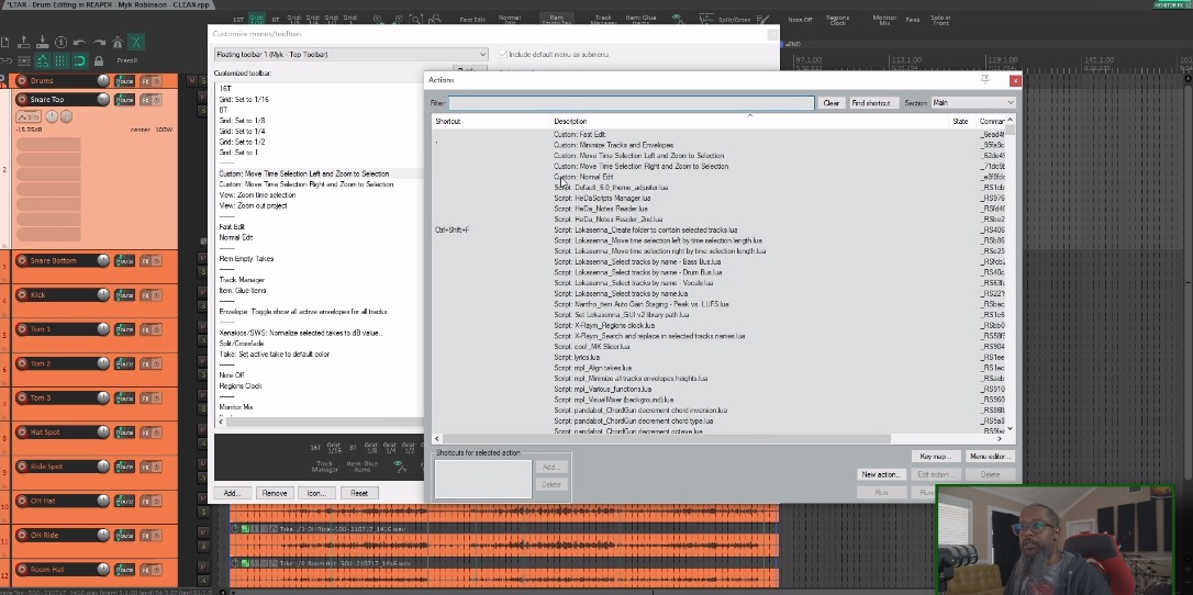 myk robinson editing drums in reaper