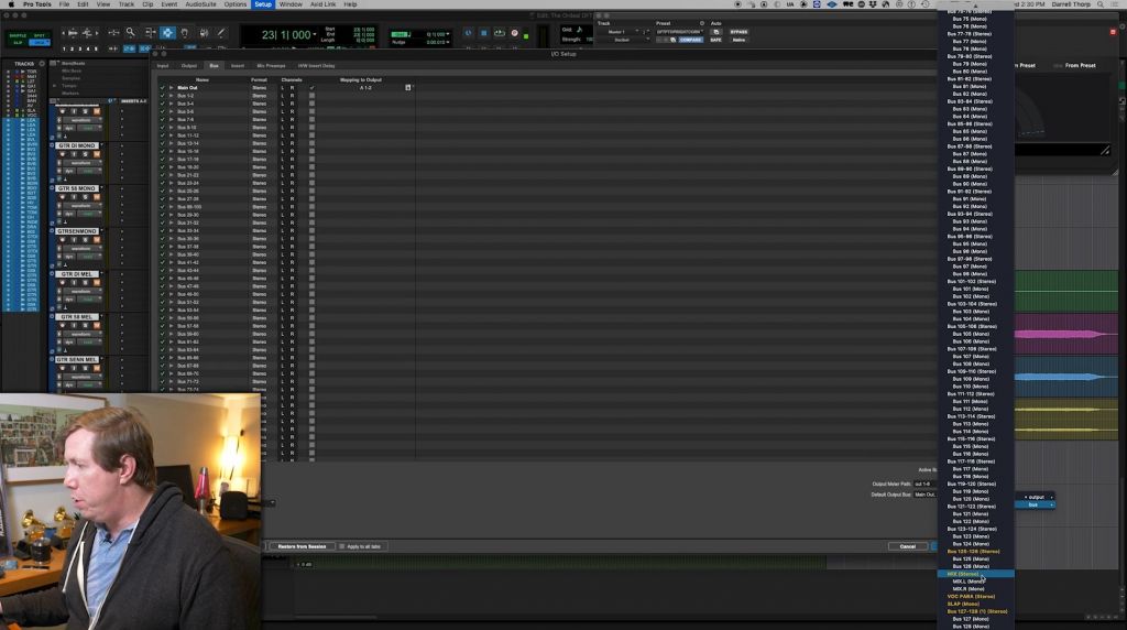 Mixing Independent Artists with Darrell Thorp Mixing Workflow 1