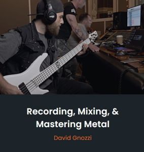 Mixing Mastering metal david gnozzi