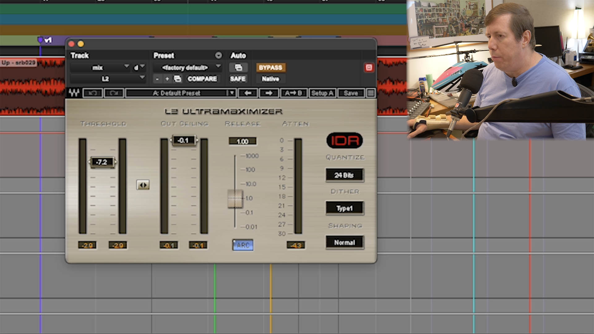 Darrell Thorp Mixing Gun All Fired Up for Pro Mix Academy - Screenshot