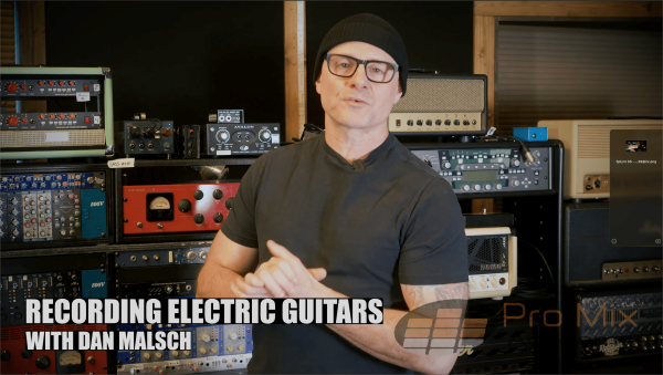 Dan Malsch Recording Heavy Guitars Masterclass1